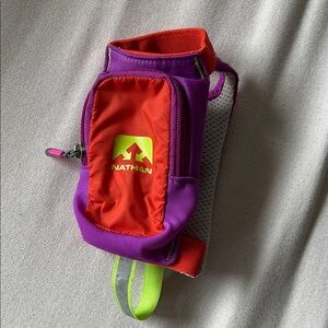 Nathan Red and Purple Mini Bag